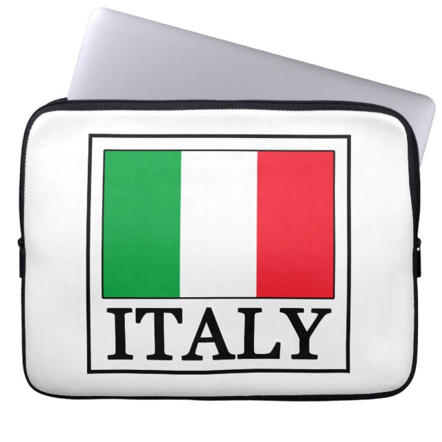 Funda Para Portátil Manga portátil de Italia (Frente)