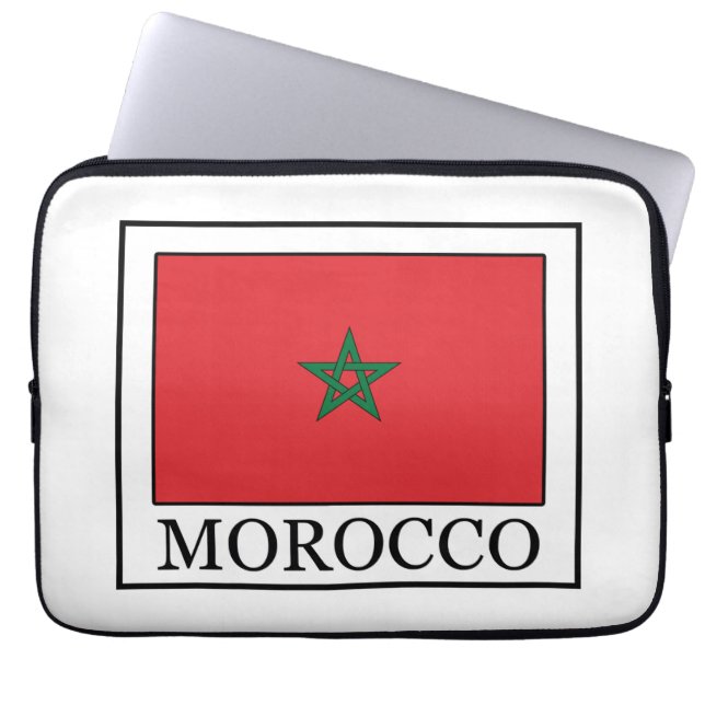 Funda Para Portátil Manga portátil de Marruecos (Frente)
