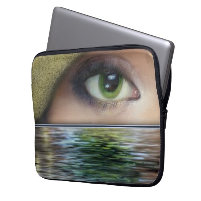 Funda Para Portátil Manga portátil para el esteticista. (Anverso izquierdo)