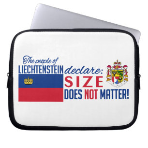 Funda Para Portátil Manga portátil personalizado de Liechtenstein