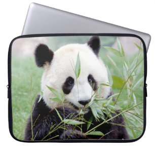 Funda Para Portátil manga portátil Photo gigante panda , animales.