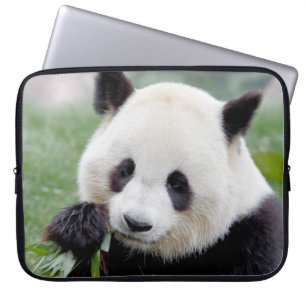 Funda Para Portátil manga portátil Photo gigante panda , animales.