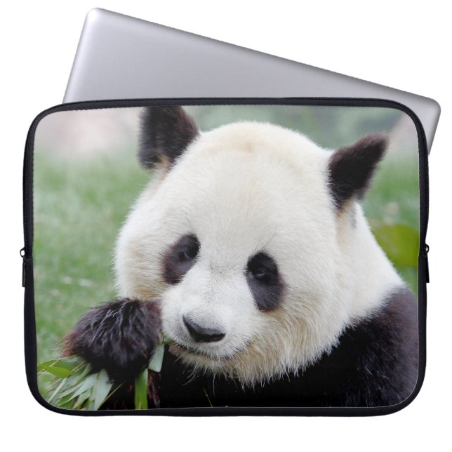 Funda Para Portátil manga portátil Photo gigante panda , animales. (Frente)