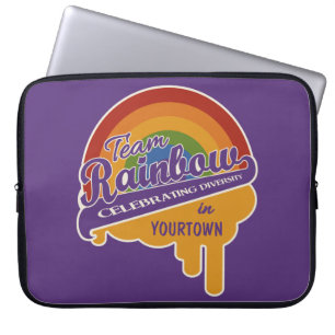 Funda Para Portátil Manga portátil Team Rainbow personalizado