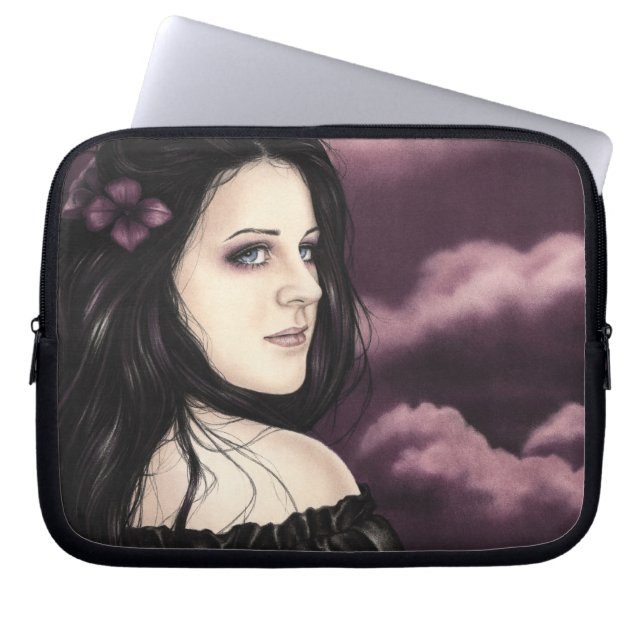 Funda Para Portátil Manga púrpura del ordenador portátil del Dreamland (Frente)