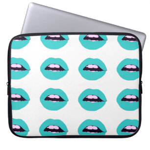 Funda Para Portátil Manga roja del ordenador portátil de los labios