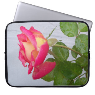 Funda Para Portátil Manga única y femenina con un rosa