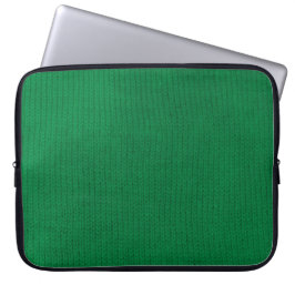Funda Para Portátil Manga verde del ordenador portátil de Stockinette
