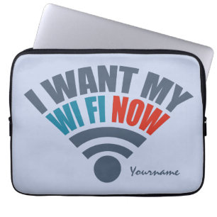 Funda Para Portátil Mangas de portátil personalizado WiFi