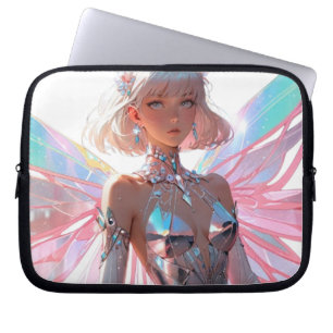 Funda Para Portátil Mangas para portátil de ángel de mariposa