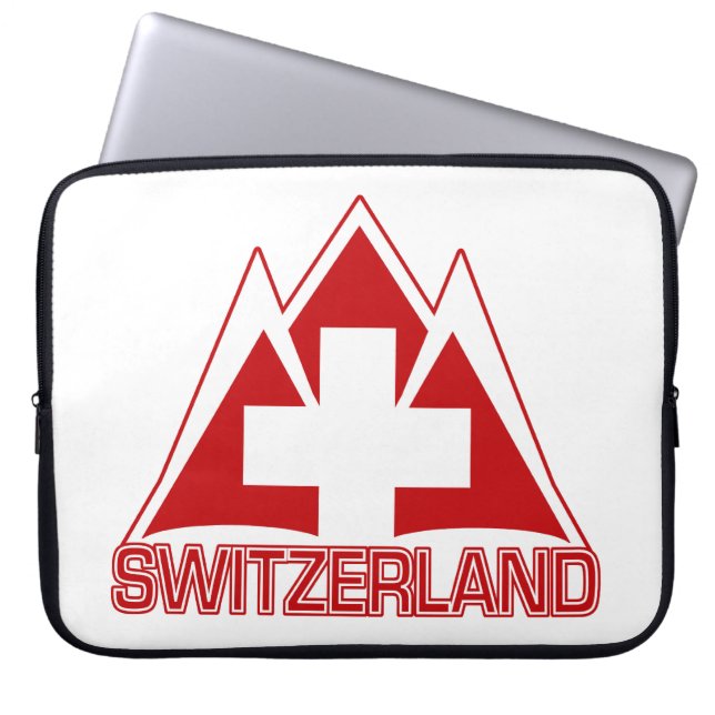 Funda Para Portátil Mangas para portátiles de SUIZA (Frente)