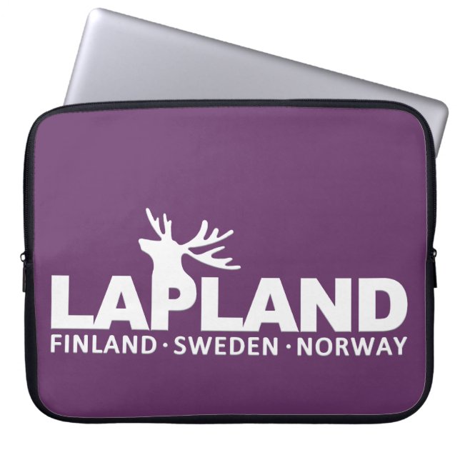 Funda Para Portátil Mangas portátiles LAPLAND personalizado (Frente)