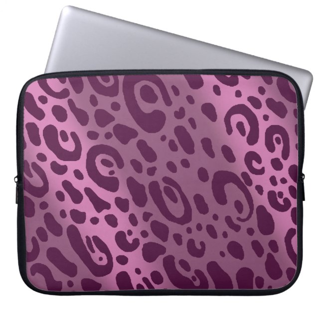Funda Para Portátil Mangas púrpuras del ordenador portátil del (Frente)