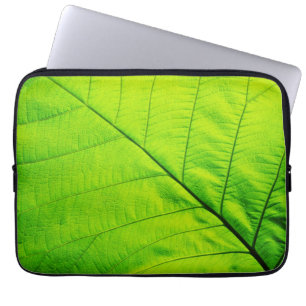 Funda Para Portátil Mangas verdes para portátiles de hoja
