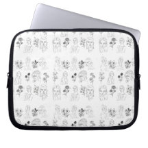 MANGUITO DE FLORES Y MUJERES