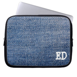 FUNDA PARA PORTÁTIL MANGUITO DENIM LAPTOP