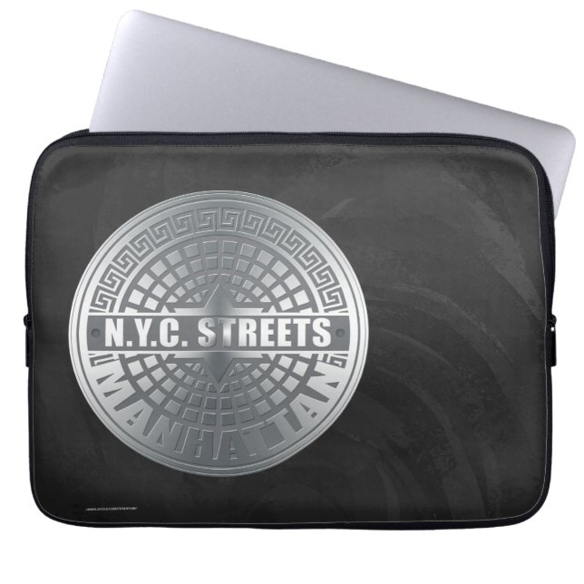 Funda Para Portátil Manhole Covers Manhattan (Frente)