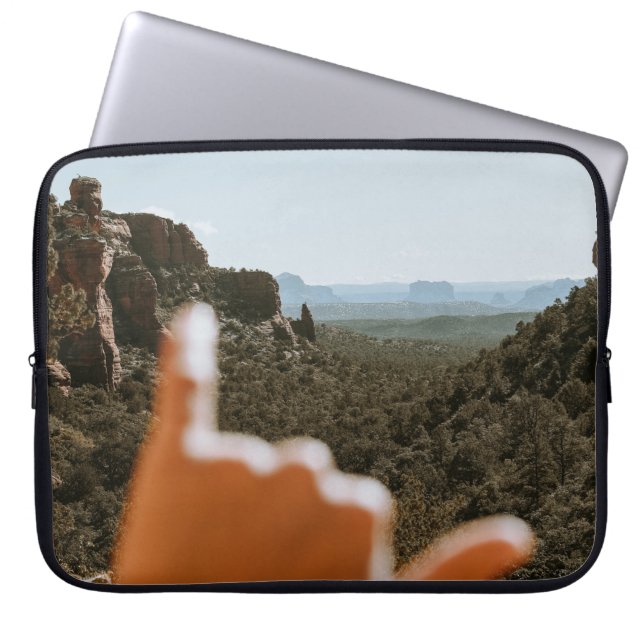 Funda Para Portátil Mano humana izquierda (Frente)