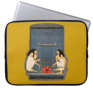 Funda Para Portátil Manta de las mujeres del telar de Egipto antiguo