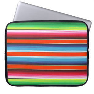 Funda Para Portátil Manta tradicional del mexicano de la fiesta de
