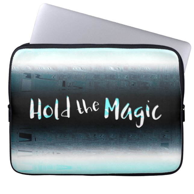 Funda Para Portátil Mantener la magia (Frente)