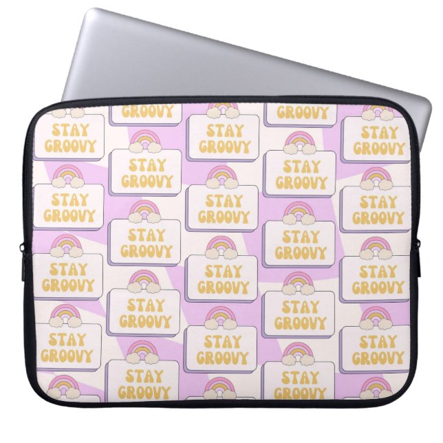 Funda Para Portátil Mantente genial (Frente)