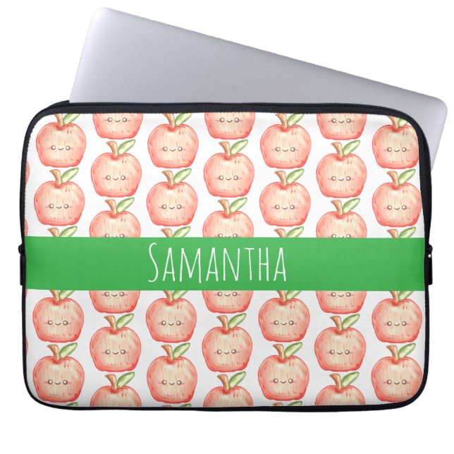 Funda Para Portátil Manzana de frutas acuáticas (Frente)