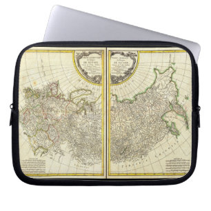 Funda Para Portátil Mapa 1771 de Rigobert Bonne de Rusia