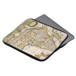 Funda Para Portátil Mapa Antiguo de África por Hondius y Jansson