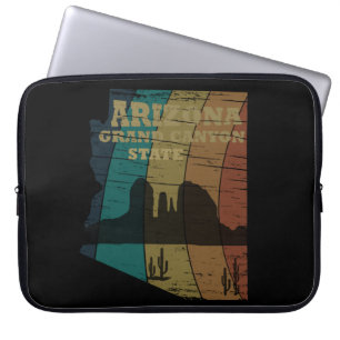 Funda Para Portátil Mapa de Arizona Sedona del gran cañón del paisaje
