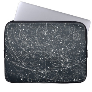 Funda Para Portátil Mapa de constelación de época