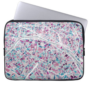 Funda Para Portátil Mapa de Francia en París