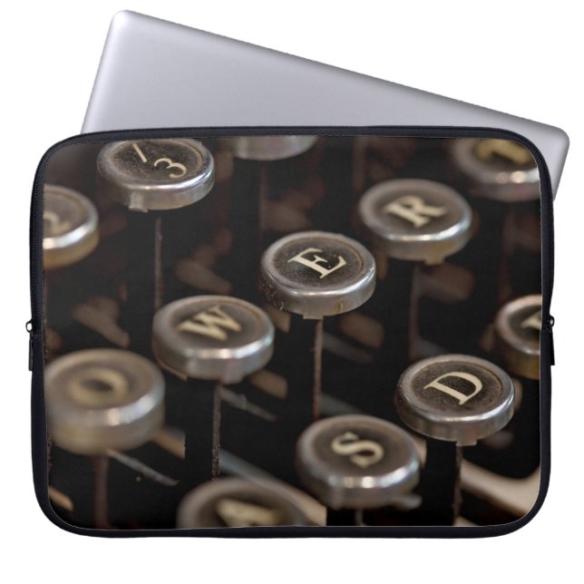 Funda Para Portátil Máquina de escribir (Frente)