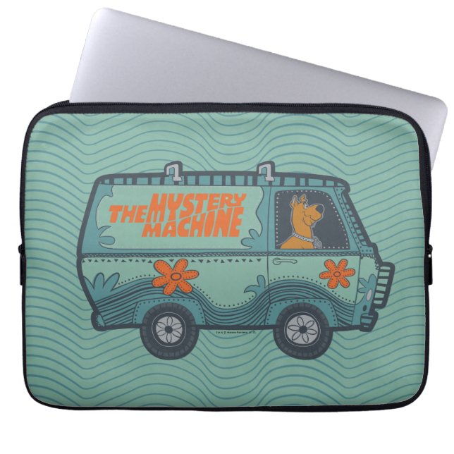 Funda Para Portátil Máquina de misterio paisamente Scooby-Doo Driing (Frente)