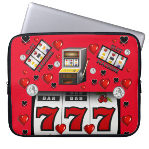 Funda Para Portátil Máquina de ranura para Casino Sleeve para portátil