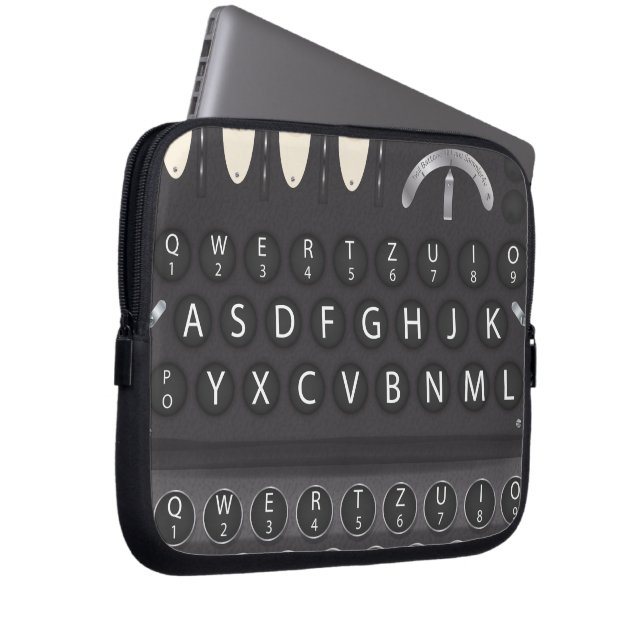 Funda Para Portátil Máquina Enigma (Anverso derecho)