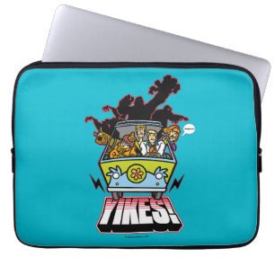 Funda Para Portátil Máquina misteriosa "Yikes!" Diseño