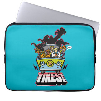 Funda Para Portátil Máquina misteriosa "Yikes!" Diseño