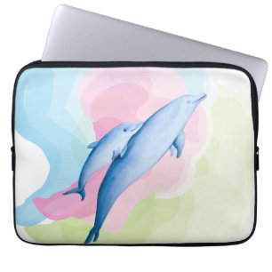 Funda Para Portátil Mar asombroso con delfines