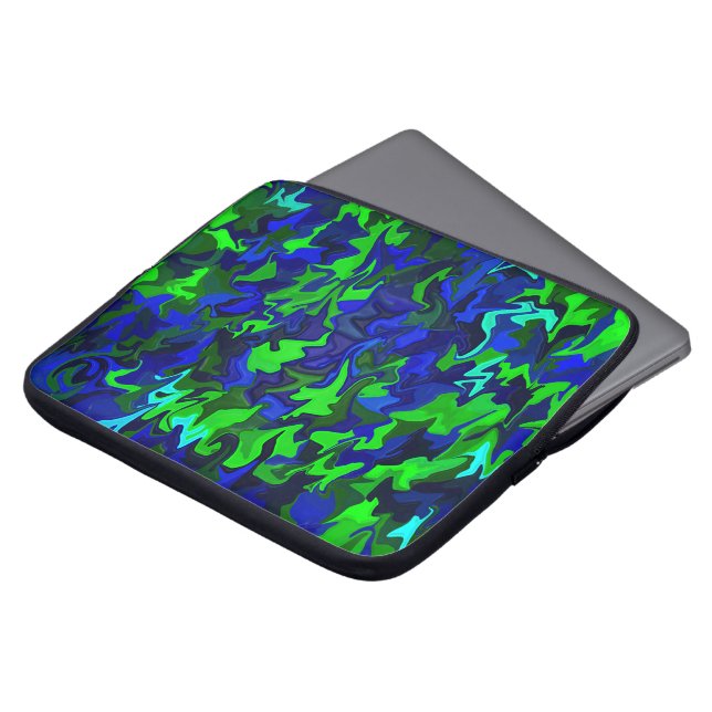 Funda Para Portátil Mar brillante..... (Superior anverso)