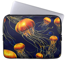 Funda Para Portátil Mar de Jellyfish