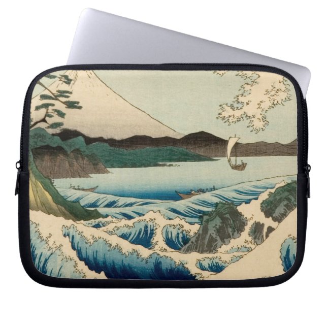 Funda Para Portátil Mar de Satta Hiroshige (Frente)
