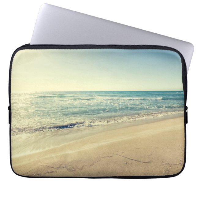 Funda Para Portátil Mar en invierno (Frente)