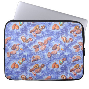 Funda Para Portátil Mar, olas, guijarros