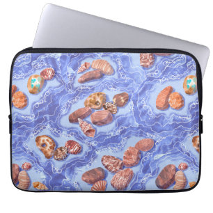 Funda Para Portátil Mar, olas, guijarros