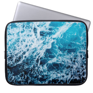 Funda Para Portátil Mar rápido en barco de vela. Dramática e imagen