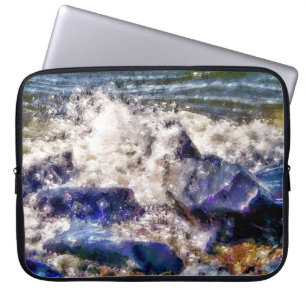 FUNDA PARA PORTÁTIL MAR Y ROCAS
