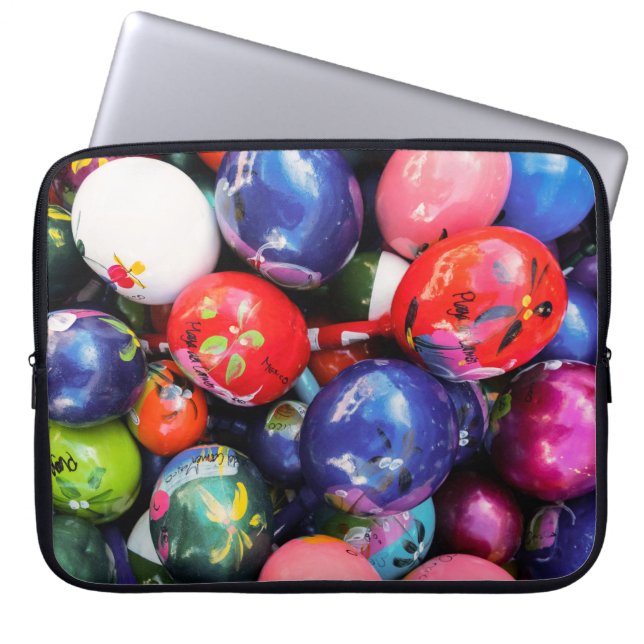 Funda Para Portátil Maracas mexicana (Frente)
