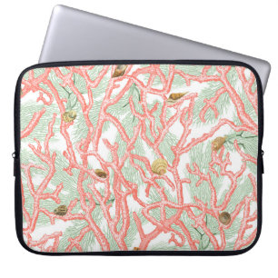 Funda Para Portátil Maravillas de ramas de coral náuticas