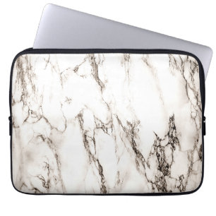 Funda Para Portátil Marble marrón